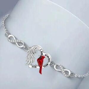 Cardinal Infinity Bracelet